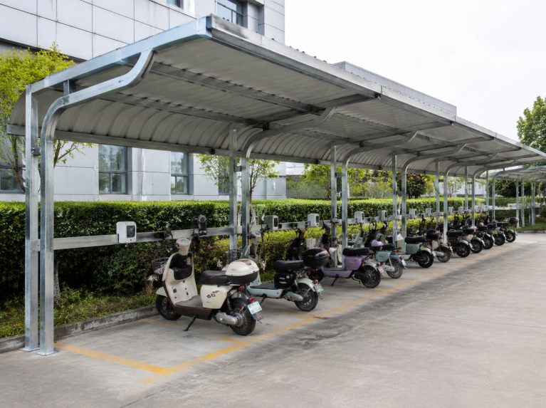 中新苏滁高新技术产业开发区电瓶车充电棚
